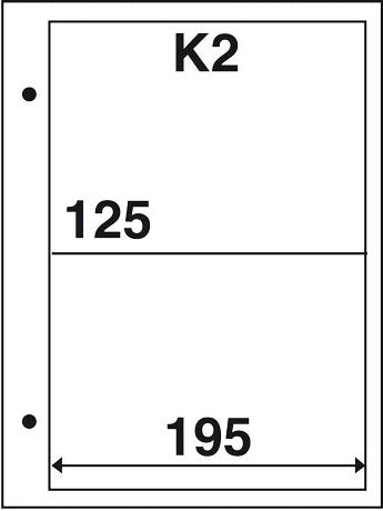 Davo  Standard Clear Two-Pocket