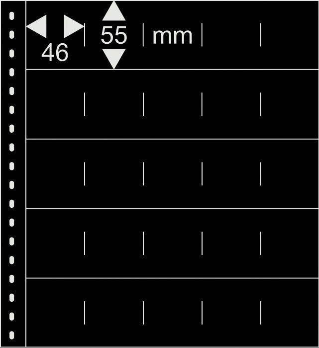 Black 054 20-Compartment Page