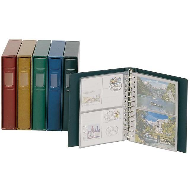 Home-X - Postcard Album, Multi-Paged Album with Plastic Sleeves and Covers,  Document and Enjoy the Travels of Your Friends, Family and Colleagues