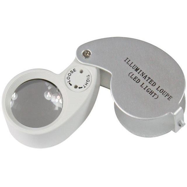 Folding Magnifier with LED light