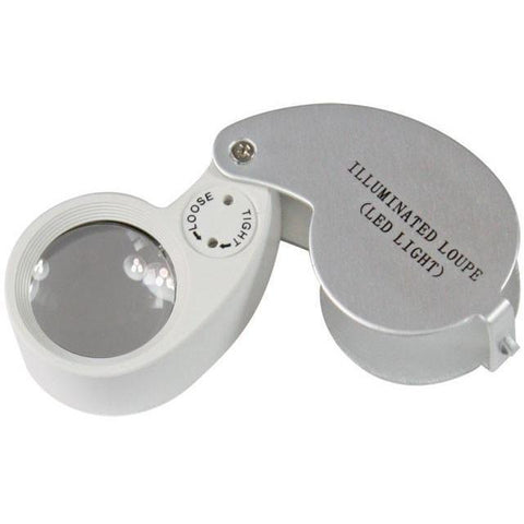 Folding Magnifier with LED light