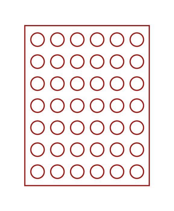 Box for 27.5mm Coins