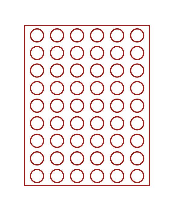 Box for 26.75mm Coins