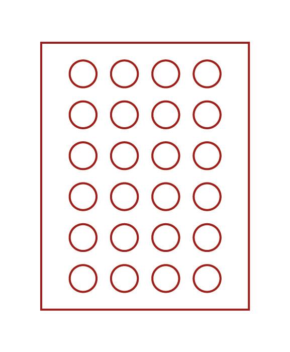 Box for 32.5mm Coins