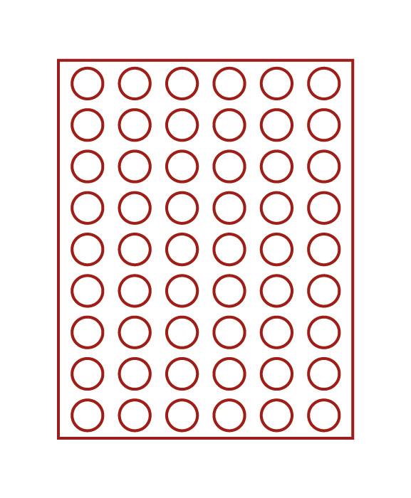 Box for 25.75mm Coins