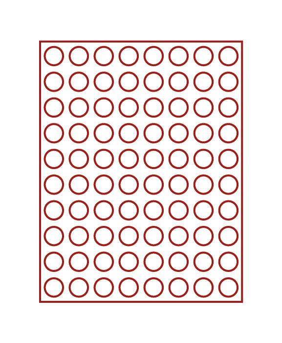 Box for 22.25mm Coins