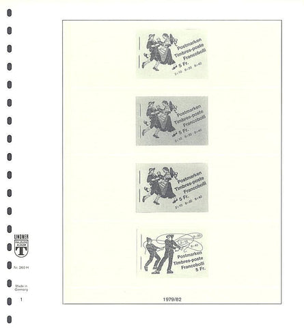 Switzerland Patria & Joventute Booklets