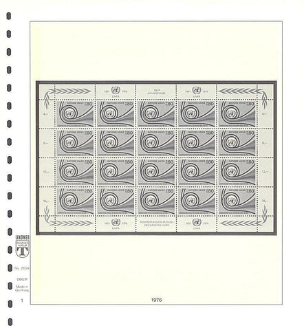 United Nations Geneva Sheetlets