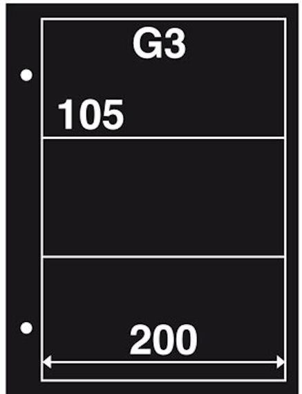 Davo Standard Black Three-Pocket