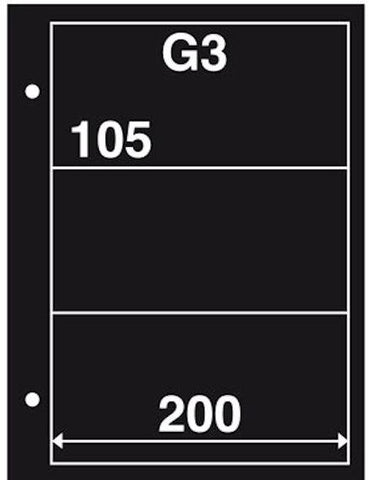 Davo Standard Black Three-Pocket