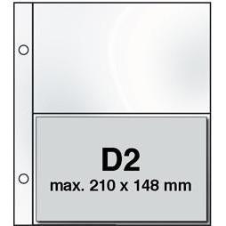 D2 Clear Two-Pocket (pack of 10)