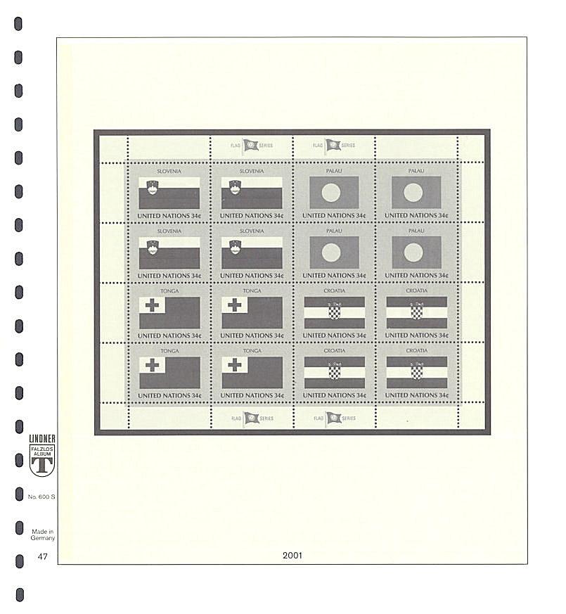 United Nations Flag Sheetlets