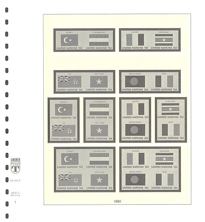 United Nations New York Flag Combinations