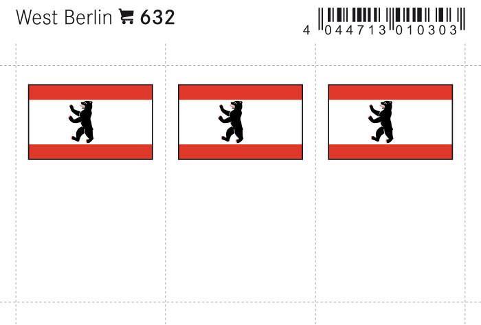 Berlin Flag Labels