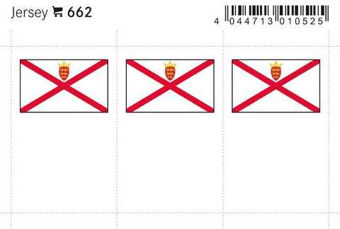 Jersey Flag Labels