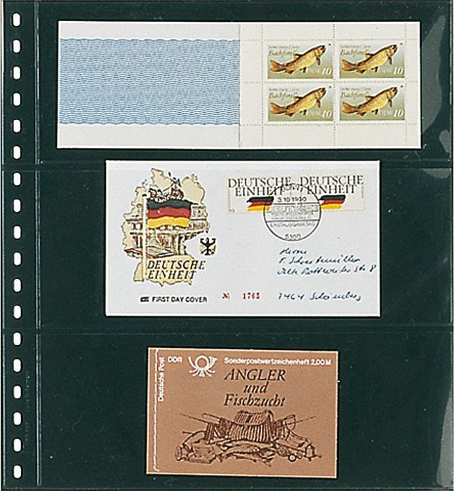 Clear 823 3-Pocket Page