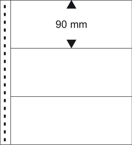 Classic 3-Pocket Banknote Page