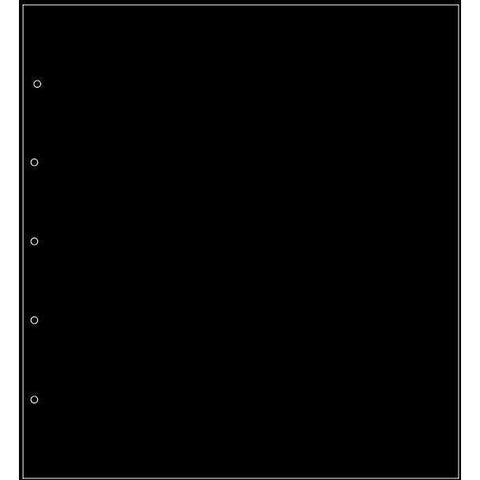 Black Cover page for Premium binder