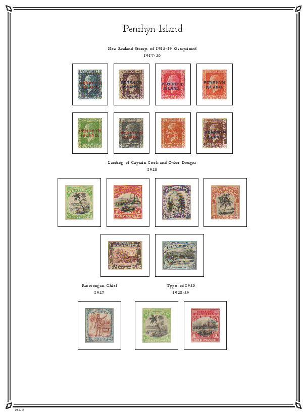 British New Zealand & Territories