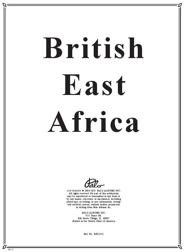 British East Africa