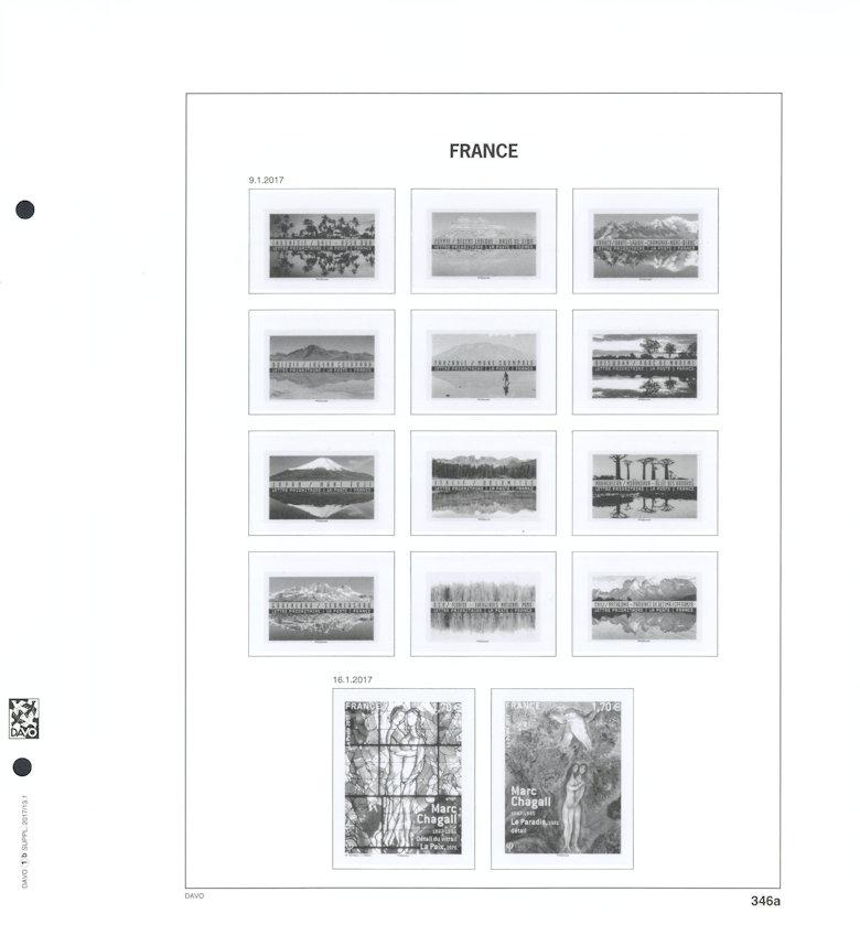 France Single Stamps