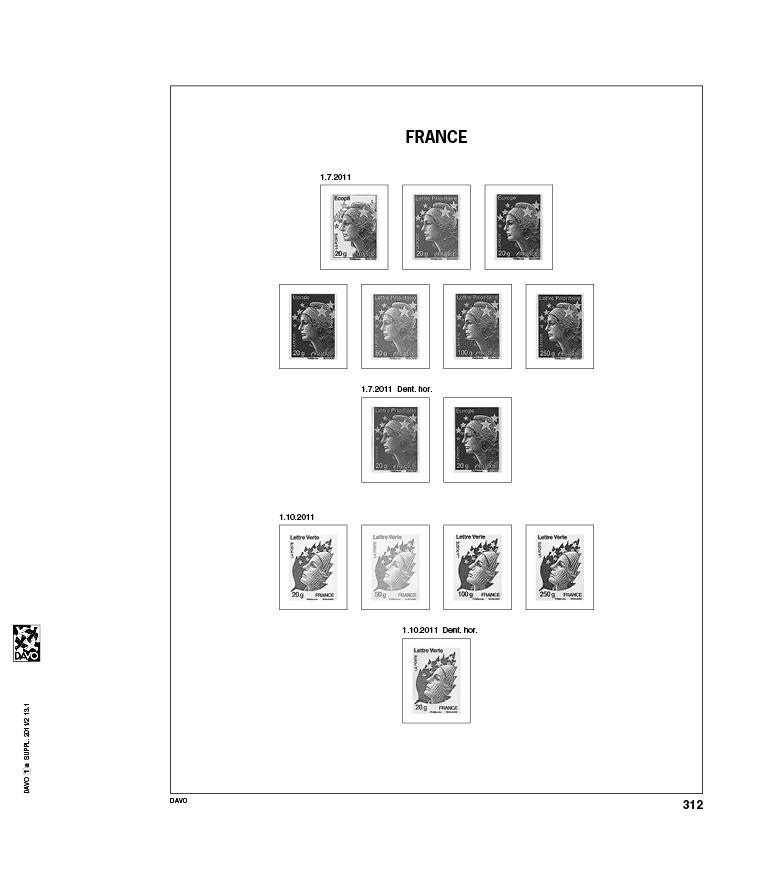20 Sheets Stamp Pages for Stamp Album Binder 1/2/3/4 Pockets Stamp  Collectors Po