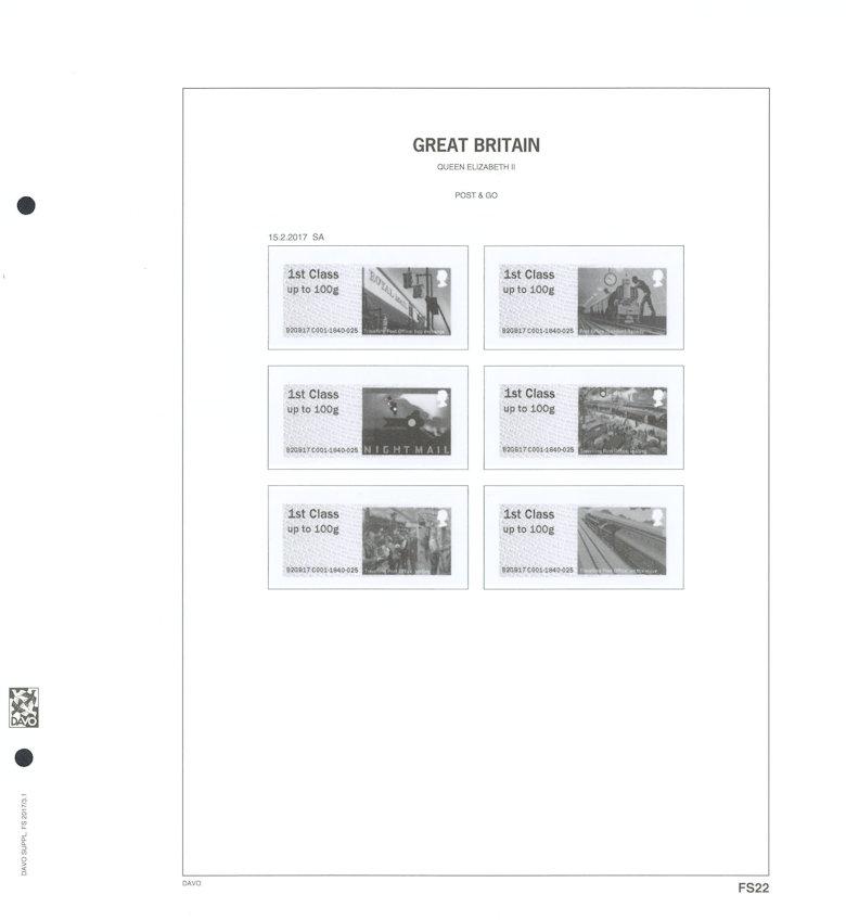 Great Britain Fast Stamps