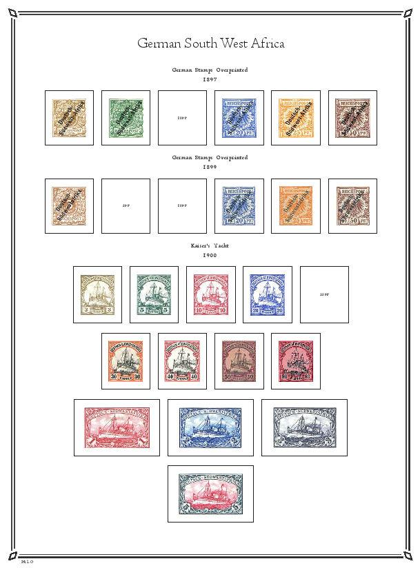 German States & Colonies