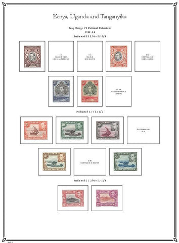 Kenya Uganda Tanganyika