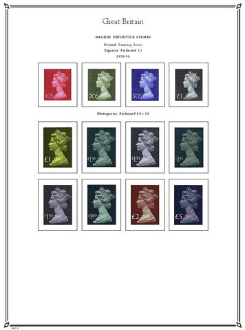 Great Britain Machins