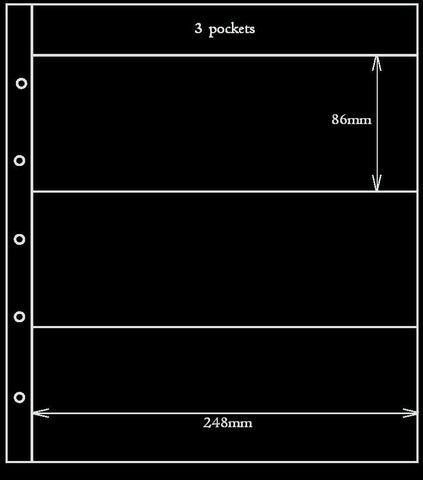 3-Pocket Black Page