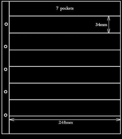 7-Pocket Black Page