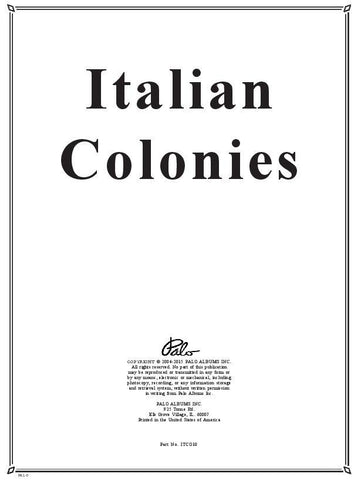 Italian Colonies