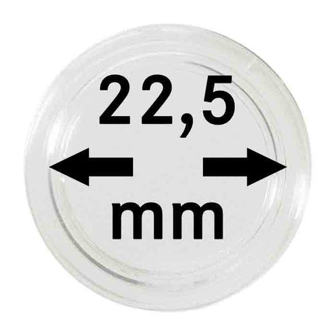 Coin Capsule 22.5mm