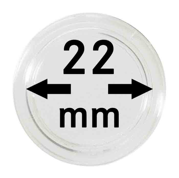 Coin Capsule 22mm