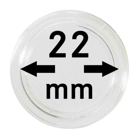 Coin Capsule 22mm