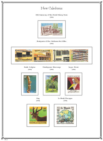 New Caledonia 1991-2012 HL