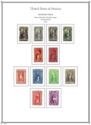United States Newspaper Stamps