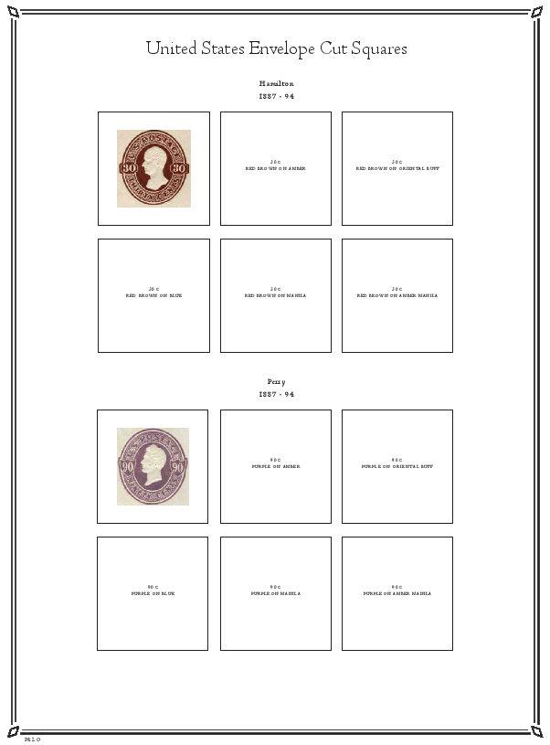 United States Cut Squares